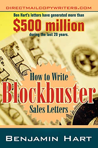 How to Write Blockbuster Sales Letters Cover