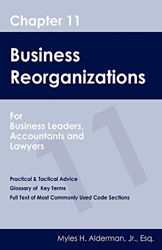 Chapter 11 Business Reorganizations Cover