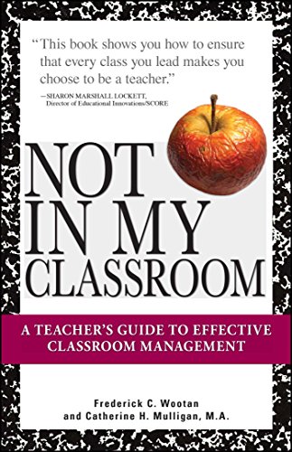 Not in My Classroom! Cover