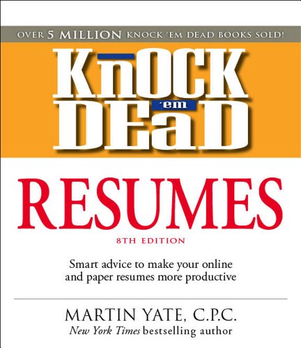 Knock 'em dead résumés Cover
