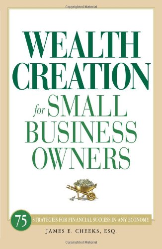 Wealth creation for small business owners Cover