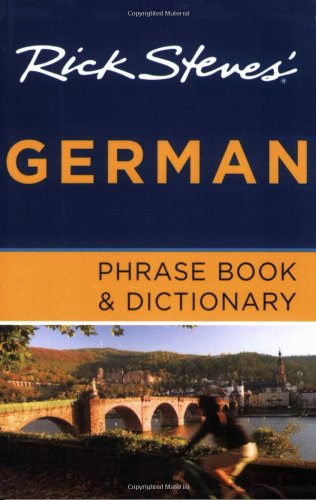 Rick Steves' German Phrase Book and Dictionary Cover