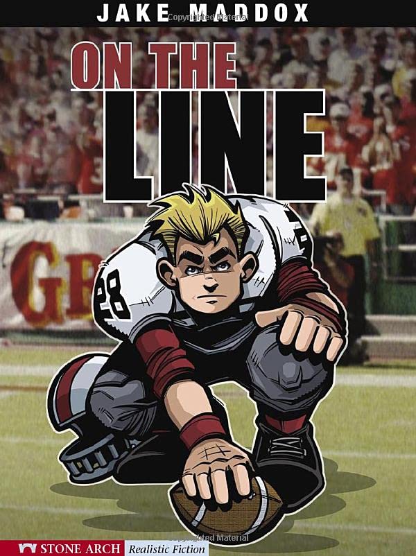 On the Line (Jake Maddox Sports Story) Cover