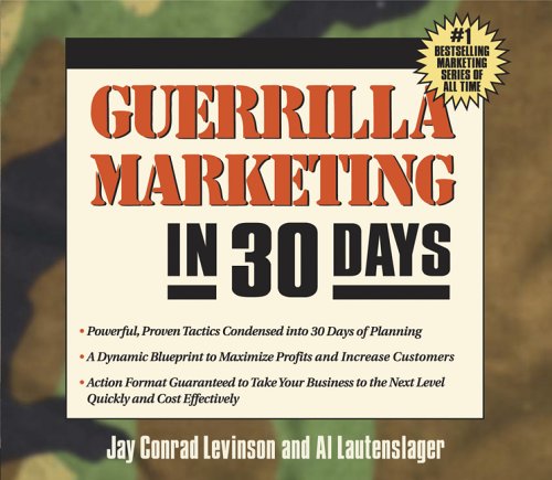 Guerilla Marketing in 30 Days (Guerrilla Marketing) Cover