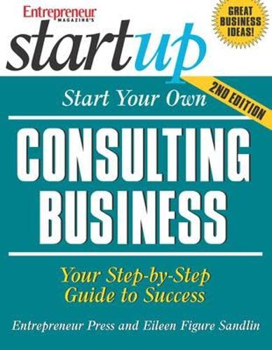Start your own consulting business Cover