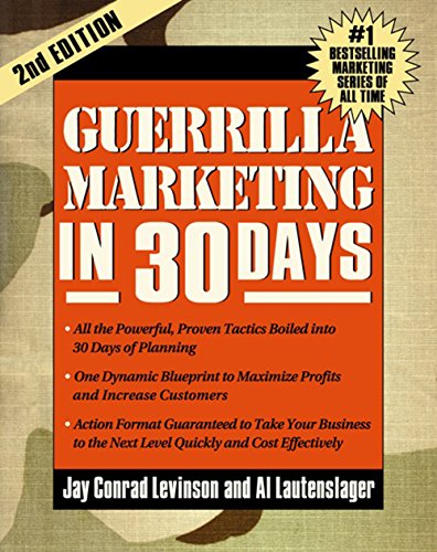 Guerilla marketing in 30 days Cover