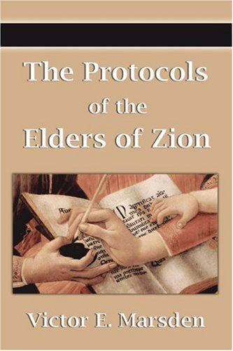 The Protocols of the Elders of Zion Cover