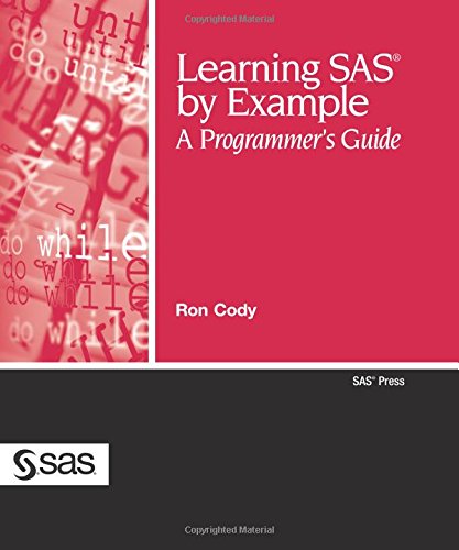 Learning SAS by example Cover
