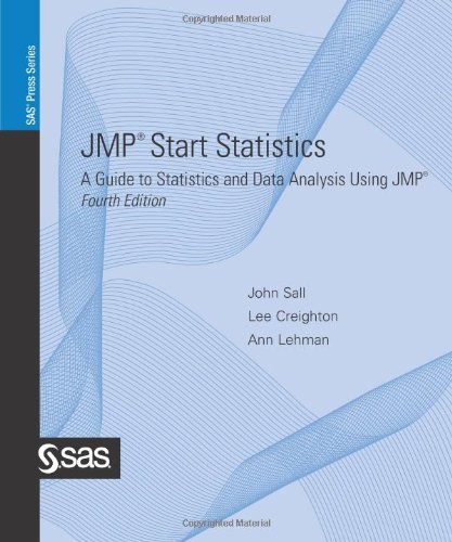 JMP Start Statistics Cover