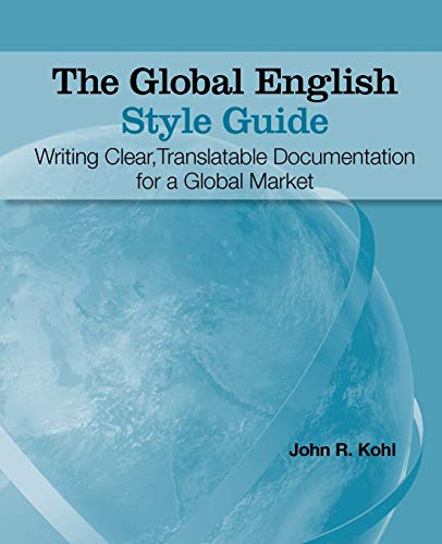 The global English style guide Cover