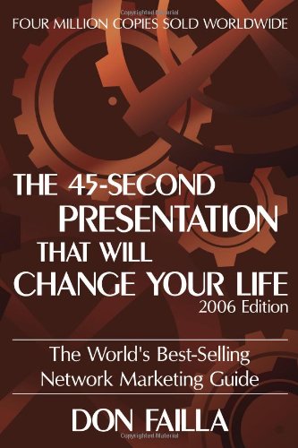 The 45 Second Presentation That Will Change Your Life Cover