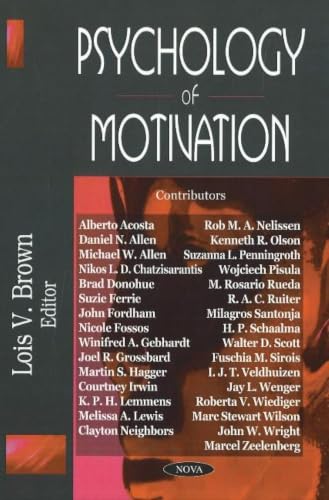Psychology of Motivation Cover