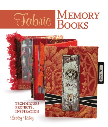 Fabric memory books Cover