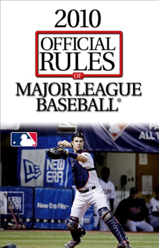 2010 Official Rules of Major League Baseball Cover