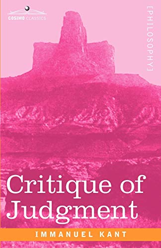 Critique of Judgment Cover
