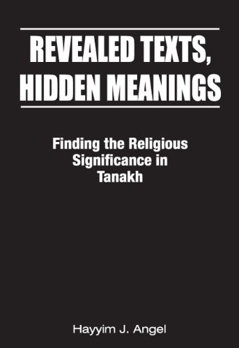 Revealed texts, hidden meanings Cover