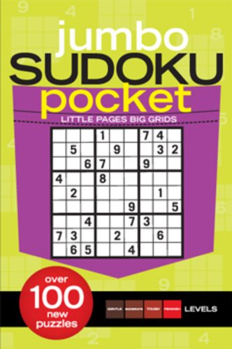 Jumbo Sudoku Pocket Cover