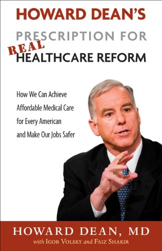 Howard Dean's prescription for real healthcare reform Cover