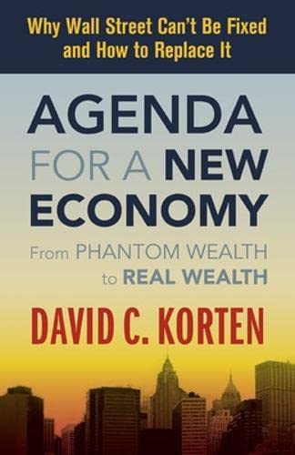Agenda for a new economy Cover