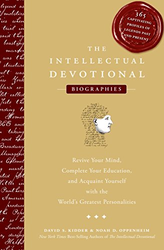 The intellectual devotional biographies Cover