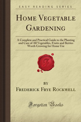 Home Vegetable Gardening Cover