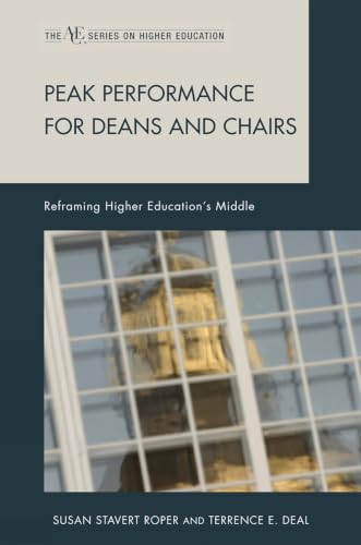 Peak performance for deans and chairs Cover