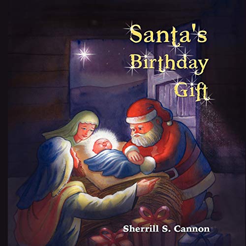Santa's Birthday Gift Cover