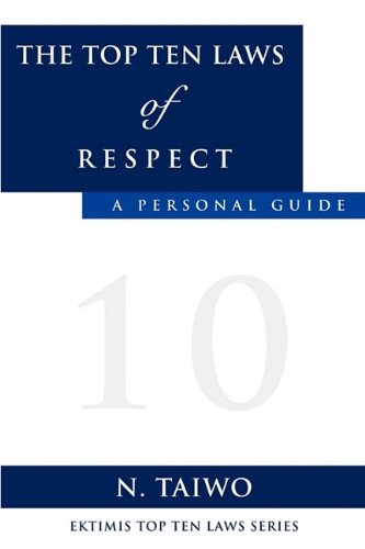 The top ten laws of respect Cover