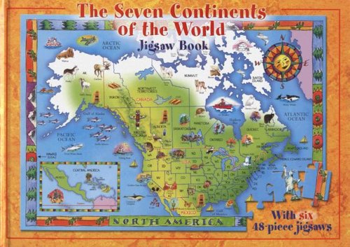 Seven Continents of the World (Jigsaw Book) Cover