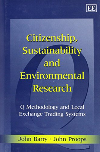 Citizenship, Sustainability and Environmental Research Cover