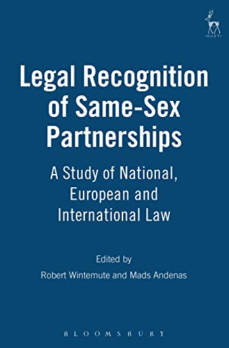 Legal recognition of same-sex partnerships Cover