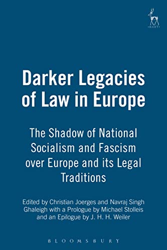 Darker legacies of law in Europe Cover