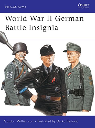 World War II German Battle Insignia Cover