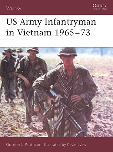 US Army Infantryman in Vietnam 1965-73 (Warrior) Cover