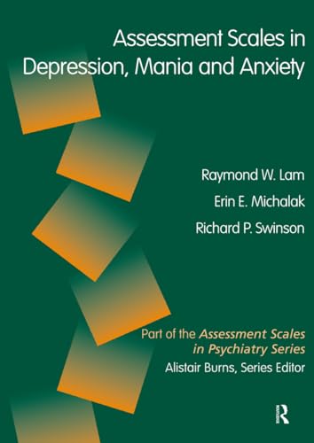 Assessment scales in depression, mania and anxiety Cover