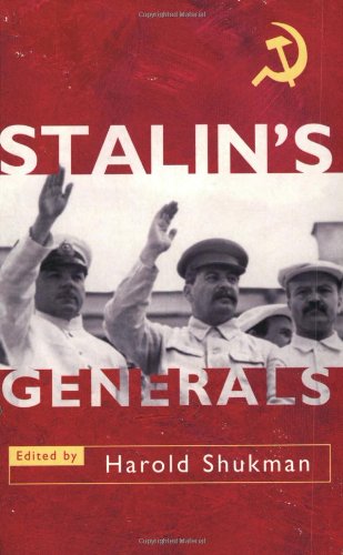 Stalin's Generals (Phoenix Press) Cover