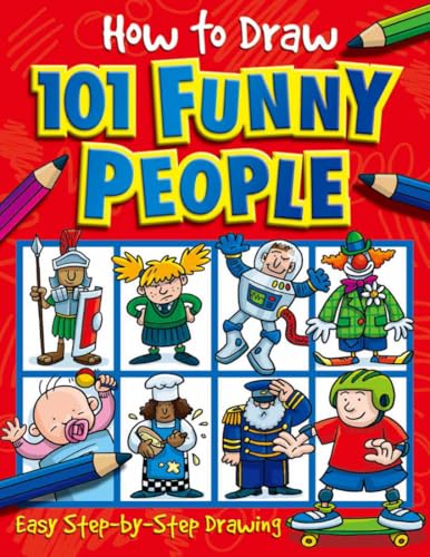 101 Funny People (How to Draw) Cover