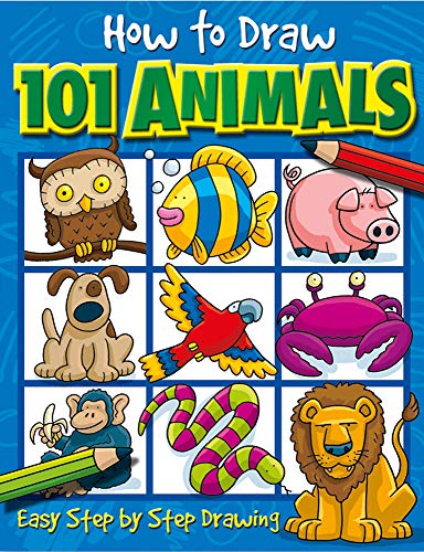 101 Animals (How to Draw) Cover