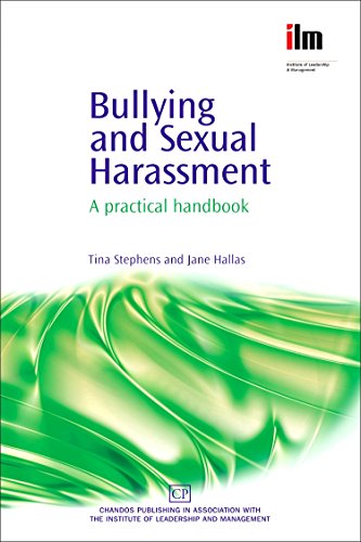 Bullying and Sexual Harassment Cover