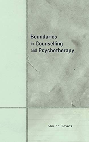 Boundaries in Counselling and Psychotherapy Cover