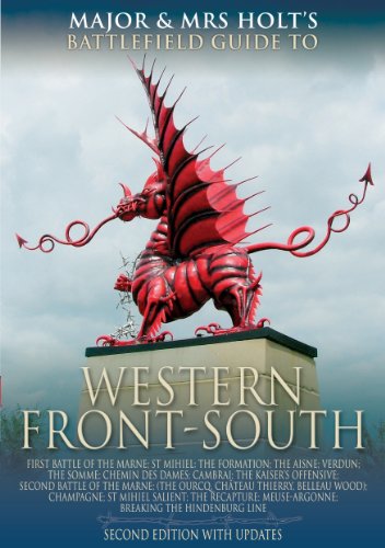 Major & Mrs Holt's concise illustrated battlefield guide to the Western Front - South Cover