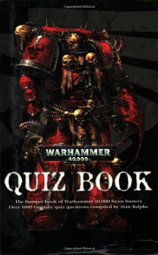 The Warhammer 40,000 Quiz Book Cover