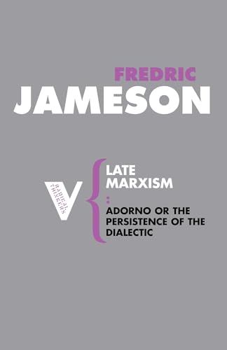 Late Marxism: Adorno Cover