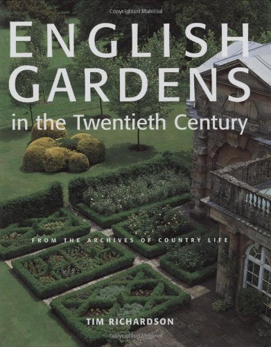 English gardens in the twentieth century Cover