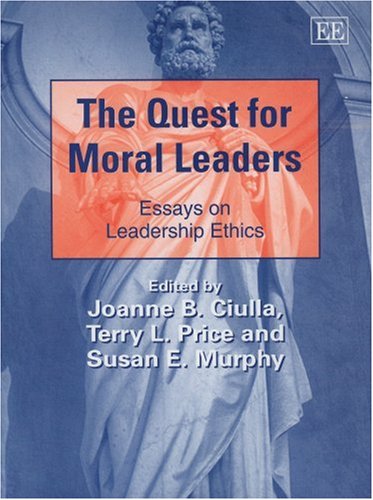 The Quest for Moral Leaders Cover
