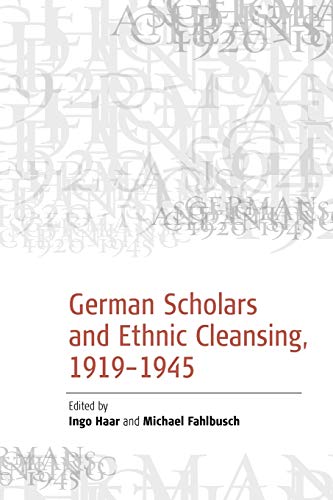 German Scholars And Ethnic Cleansing Cover