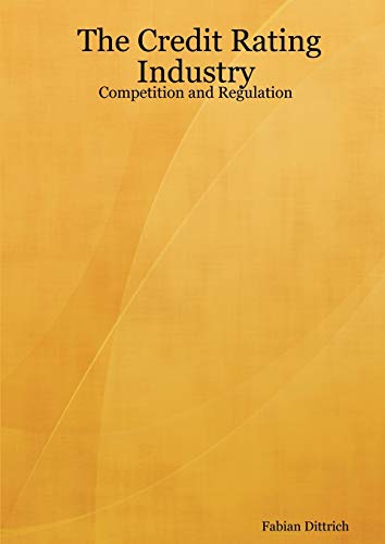 The Credit Rating Industry Cover