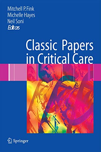 Classic papers in critical care Cover