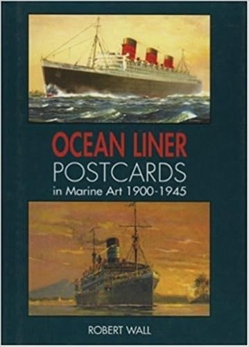 Ocean liner postcards in marine art 1900-1945 Cover