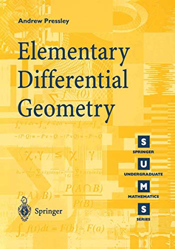 Elementary Differential Geometry Cover